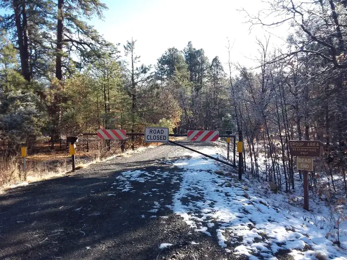 Moqui Group Campground Gate Entrance
