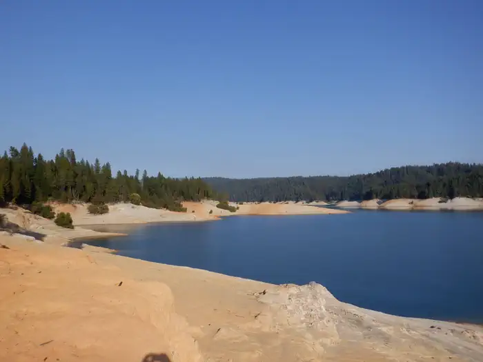 Beach  by Campground (low water)