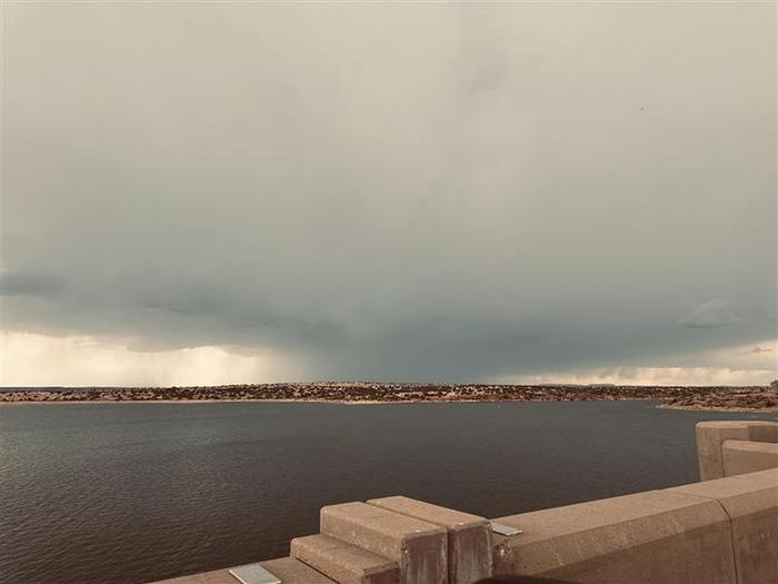 A Thunderstorm approaches Conchas Lake