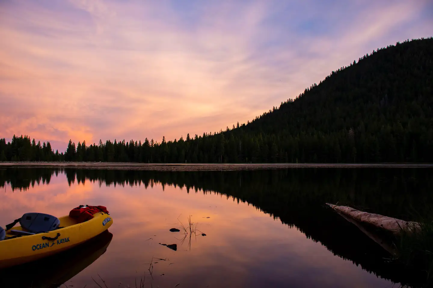 Juanita Lake Sunset