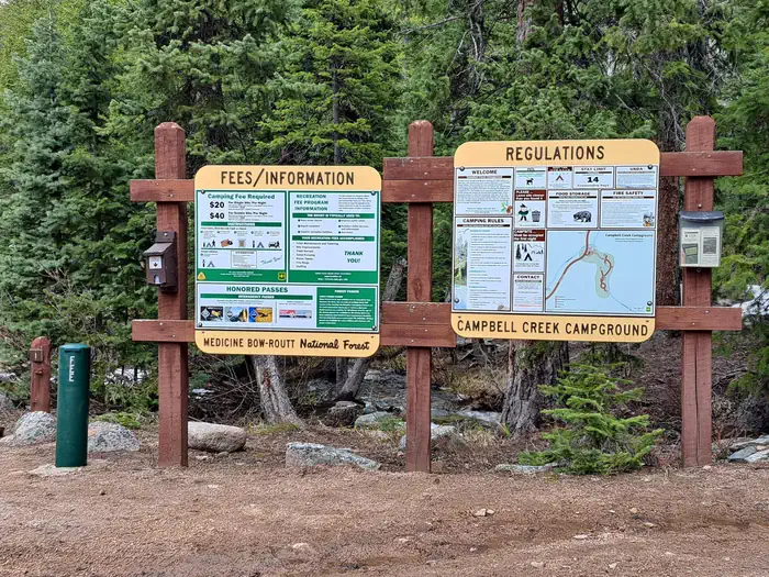 Campbell Creek Hand new kiosk panels