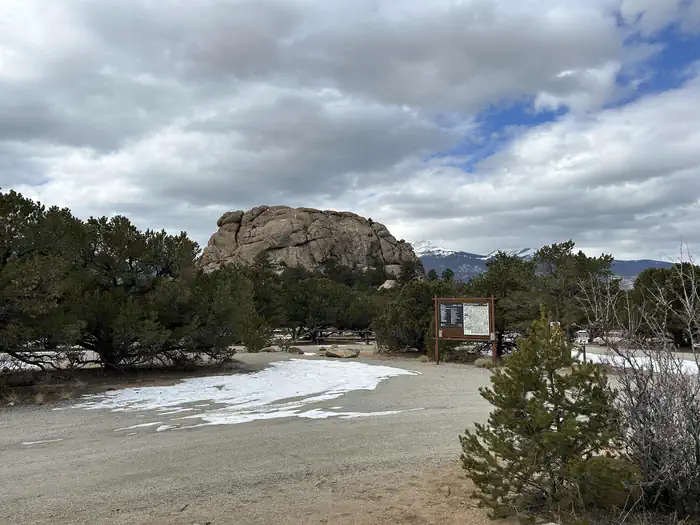 Entrance of Turtle Rock Campground
