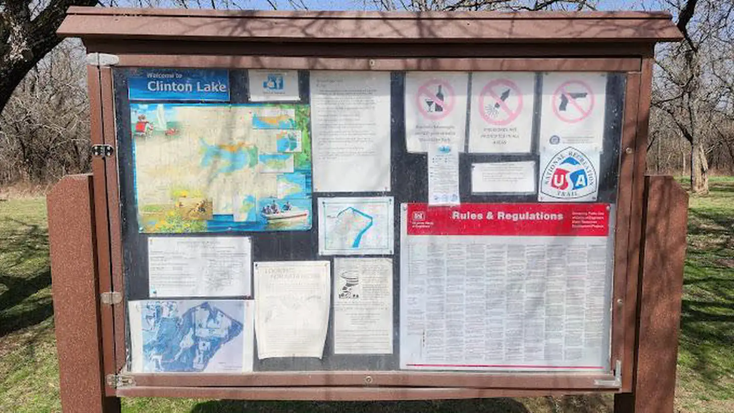 Bulletin Board at Woodridge Park
