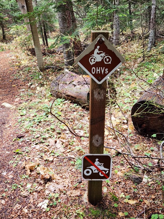 Hemlock Lake OHVs allowed