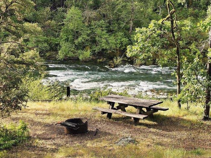 Campsite at River Bench