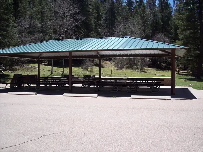 Black Bear Group ramada for group site.