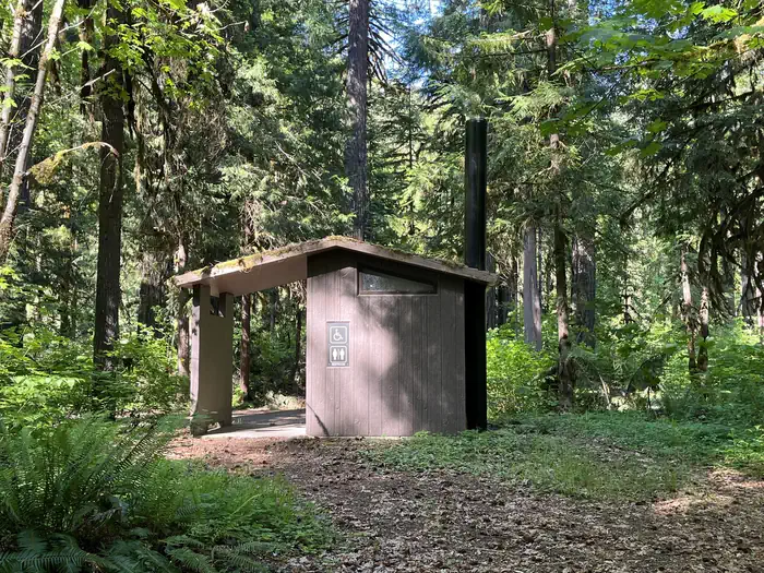 Vault toilet