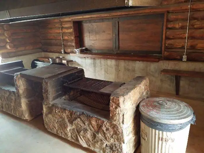 Printer Boy Group Campground Community Cookhouse interior