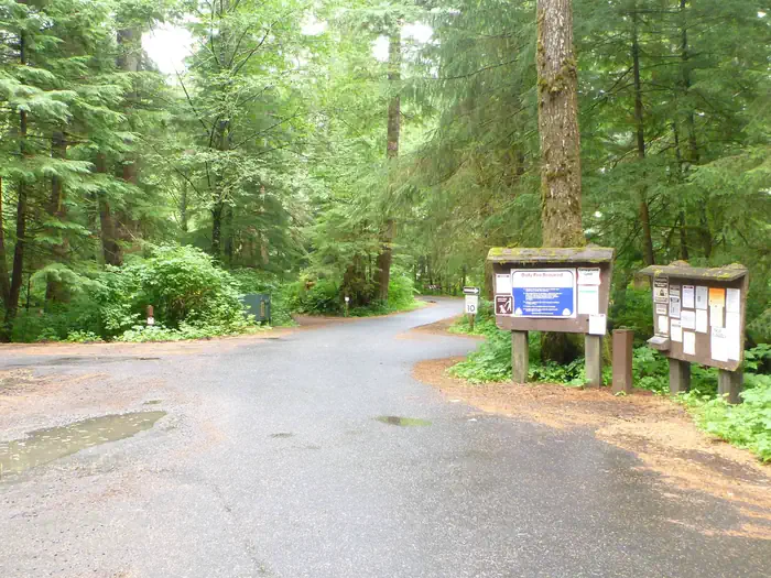 Entrance to Signal Creek Campground