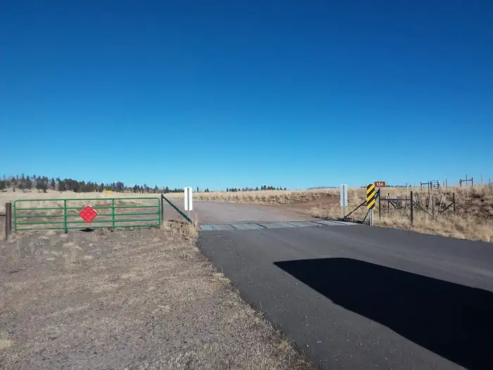 WINN Campground Entrance from Road