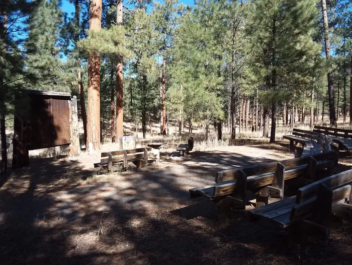 Amphitheater at Jemez Falls