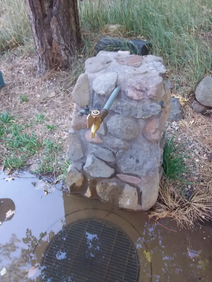 Pine Flat Campground Water Spigot