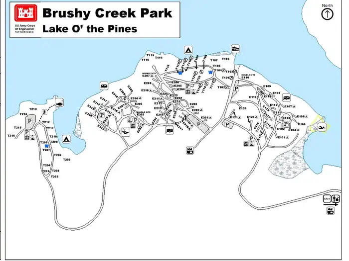 Brushy Creek Map