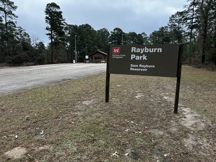 RAYBURN Park Entry Sign