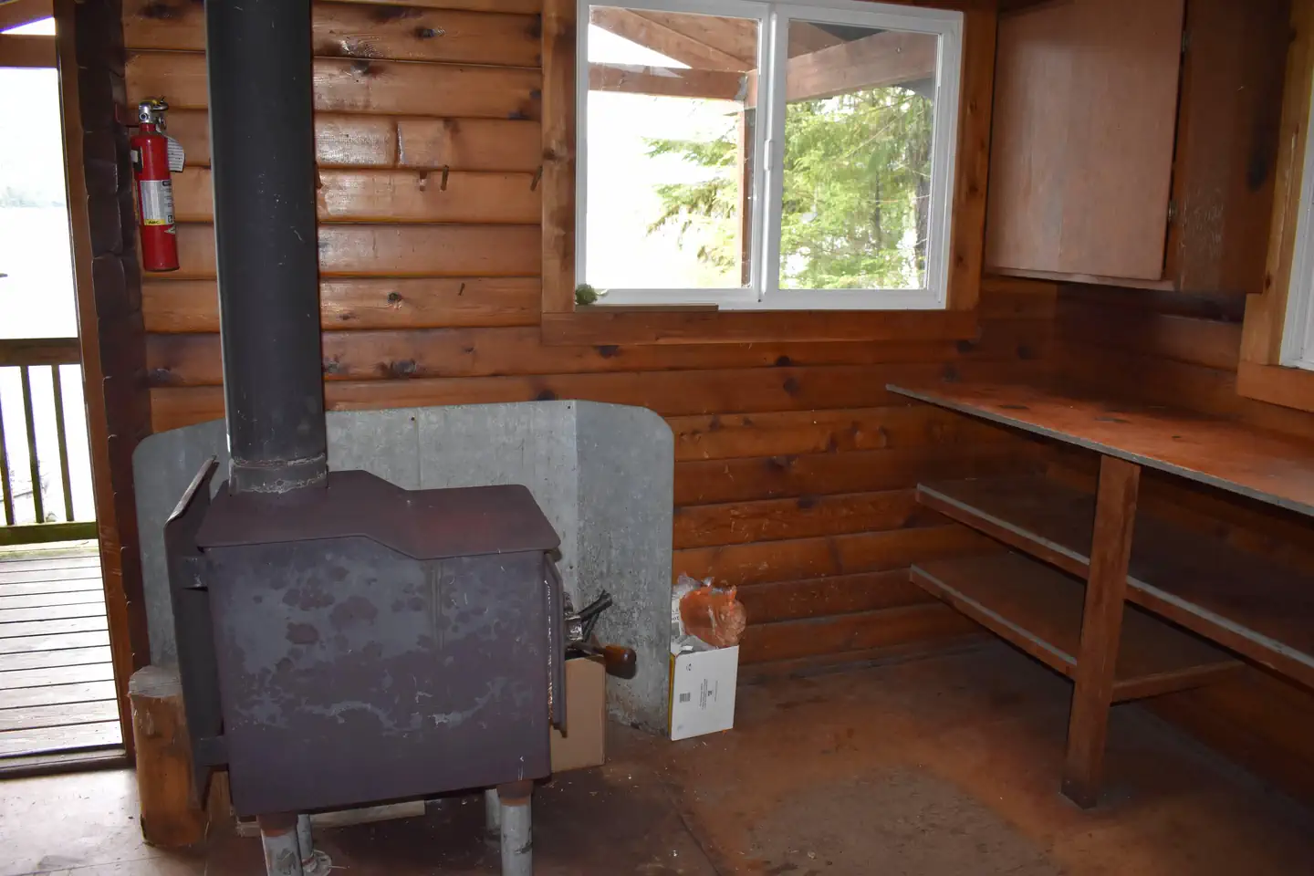 Kitchen Area and Stove