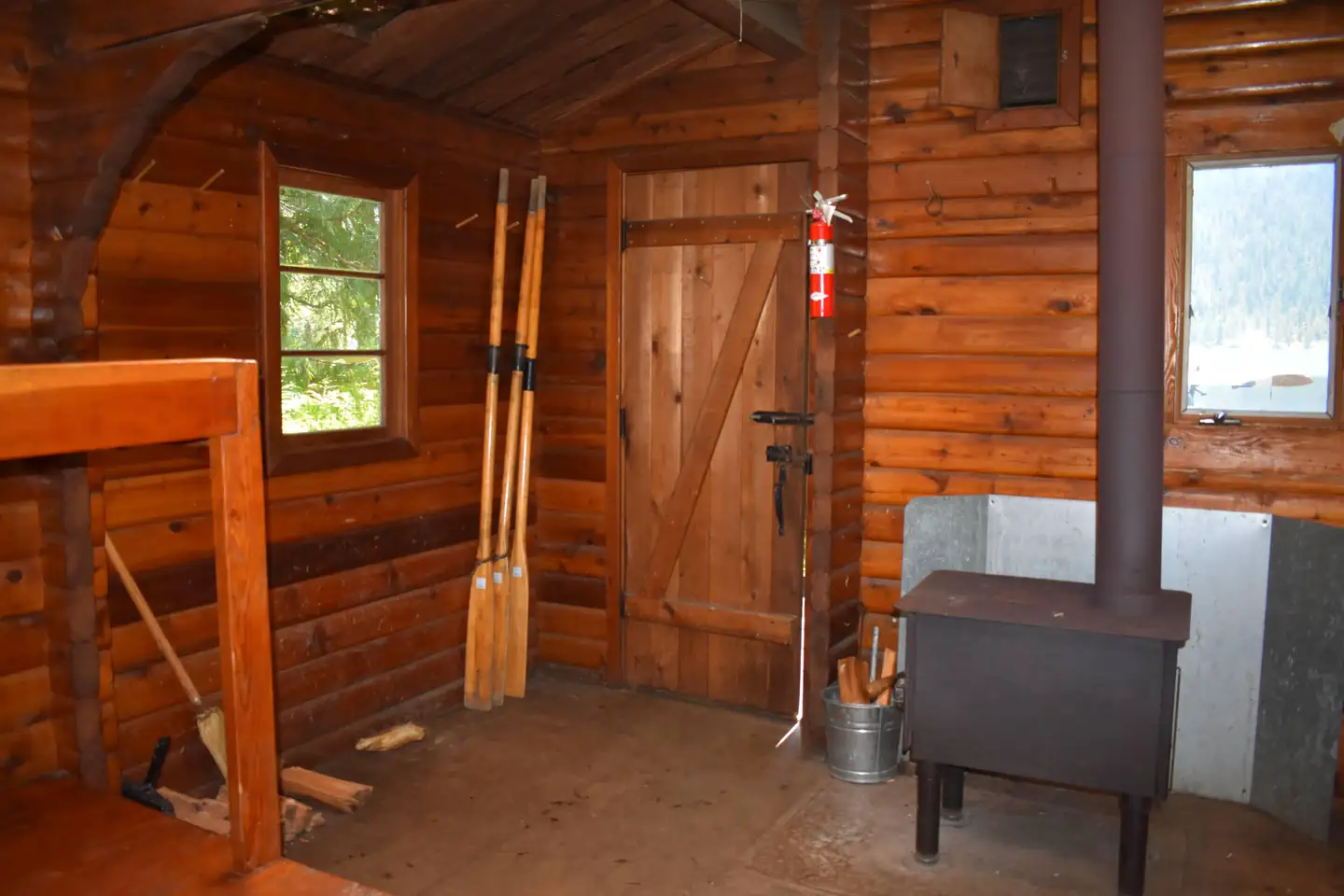 Entrance Area with Stove