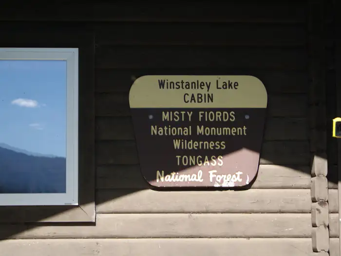 Winstanley lake Cabin entry