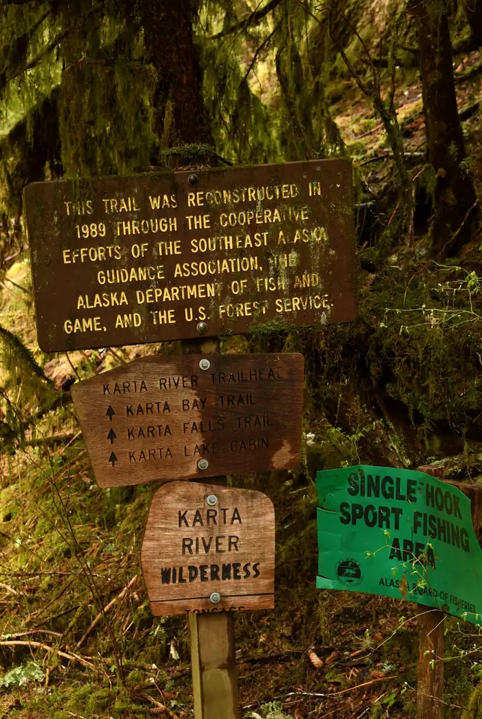 Karta Wilderness Trail