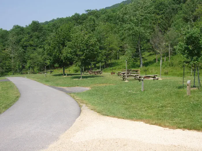 Group Camp Sites G5, G4, and G3.