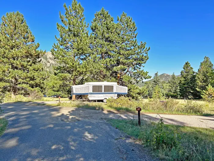 Summer in Aspenglen Campground