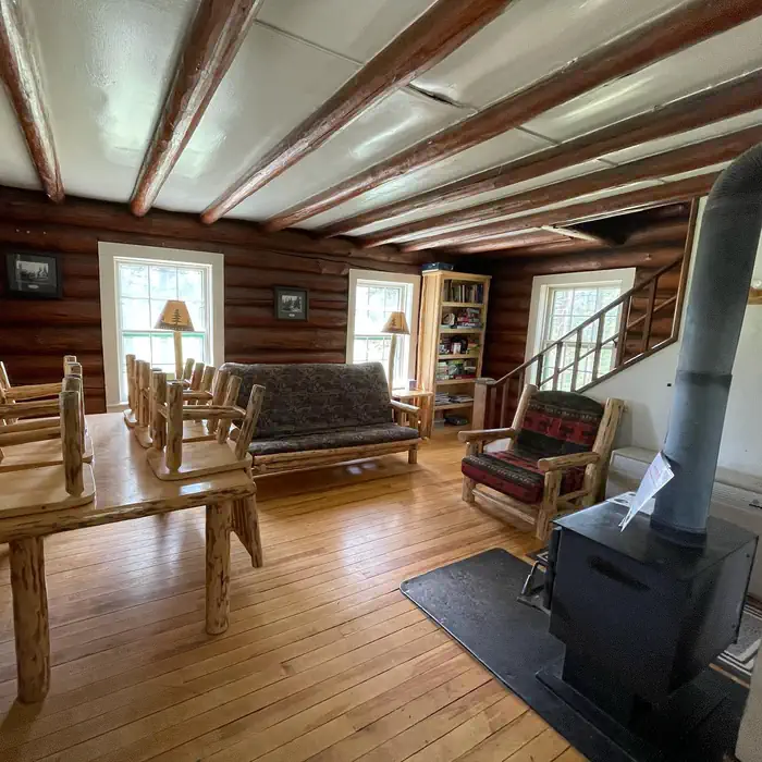 OLD CONDON RANGER STATION -living room