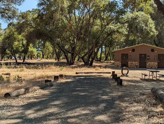 Bushay Campground and restrooms