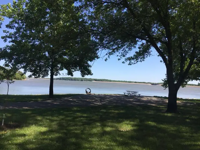 Dam West Campground campsite