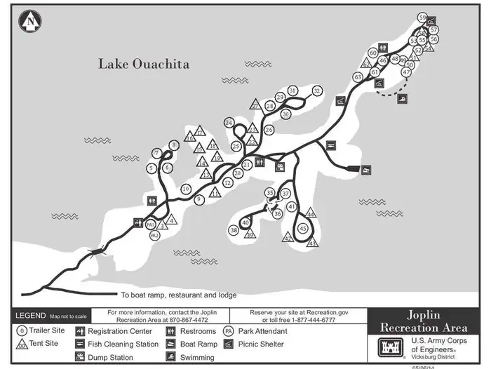 Joplin Redesign Campground Map
