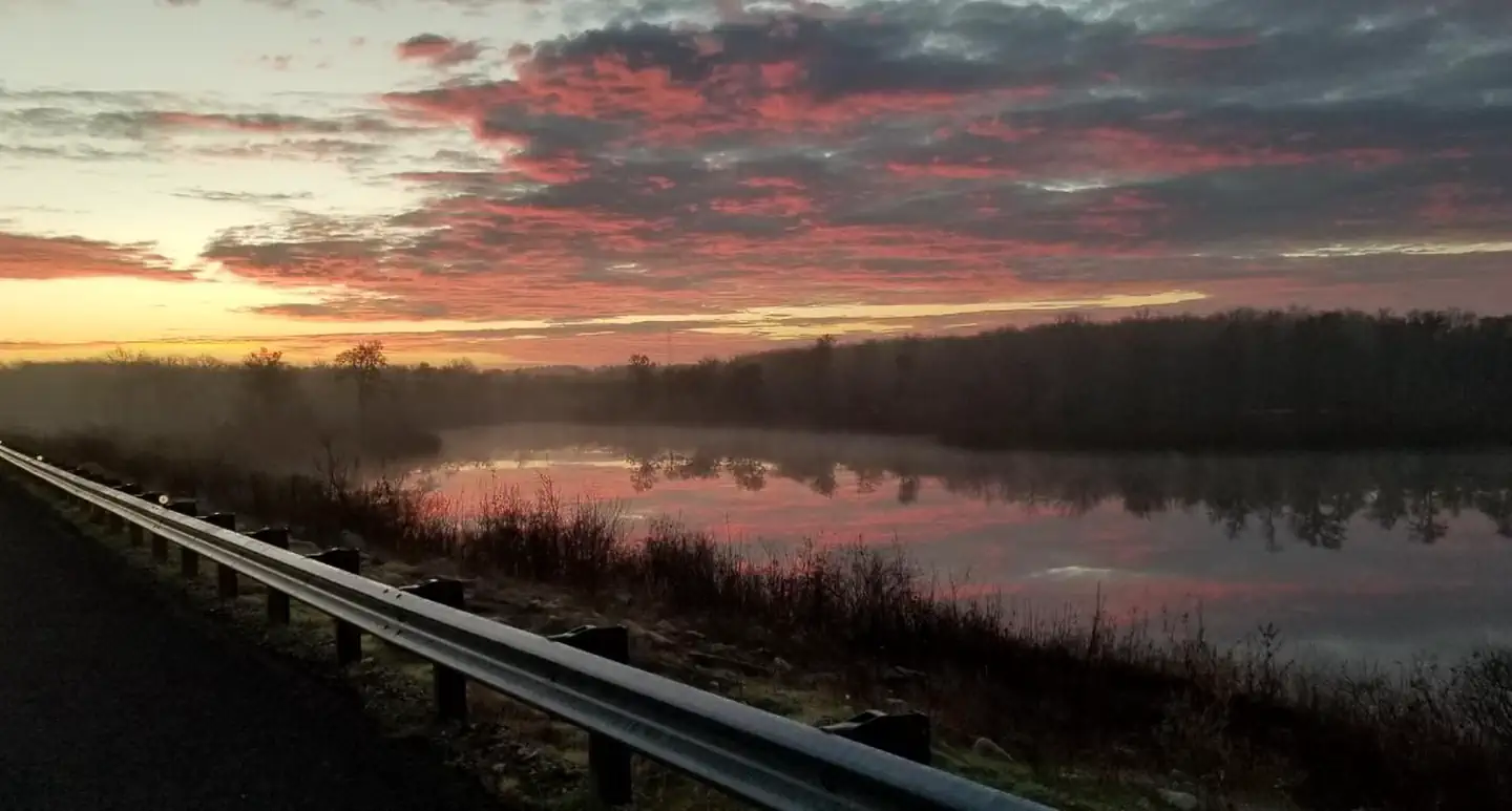 Kiamichi Park sunrise