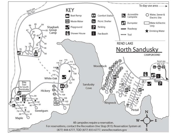 North Sandusky Map