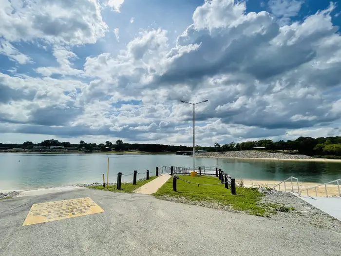 A photo of facility PRESTON BEND with Boat Ramp, Waterfront