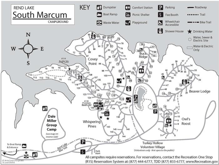 South Marcum Map