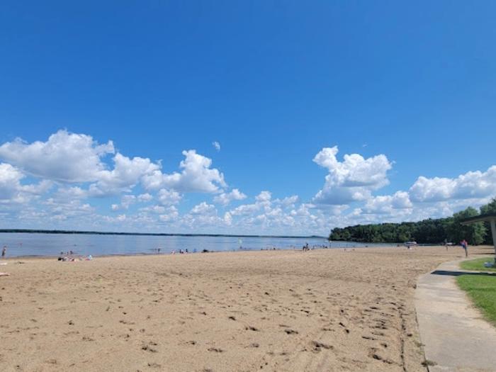 A view of the South Sandusky Beach