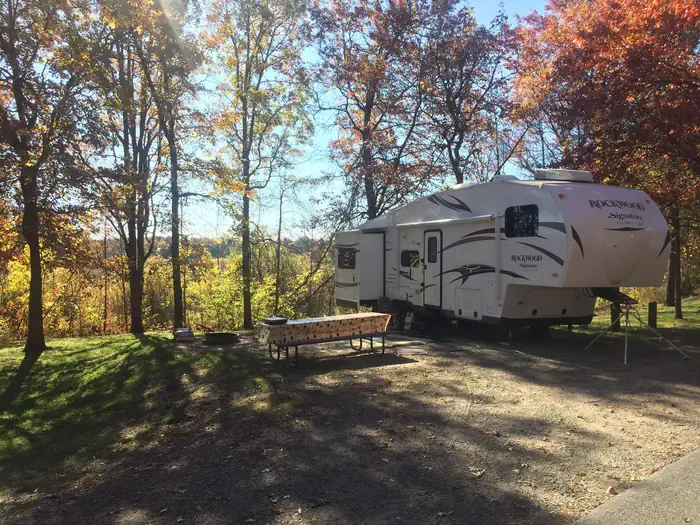 Campsite at Sandy Lake
