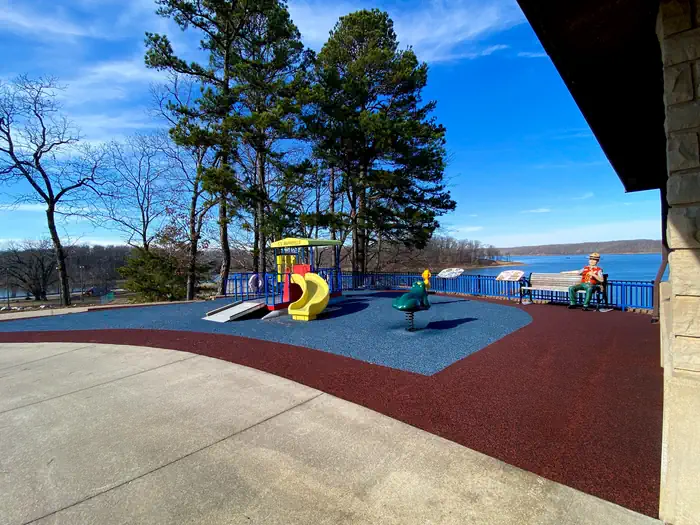 Play area at Shelter 03