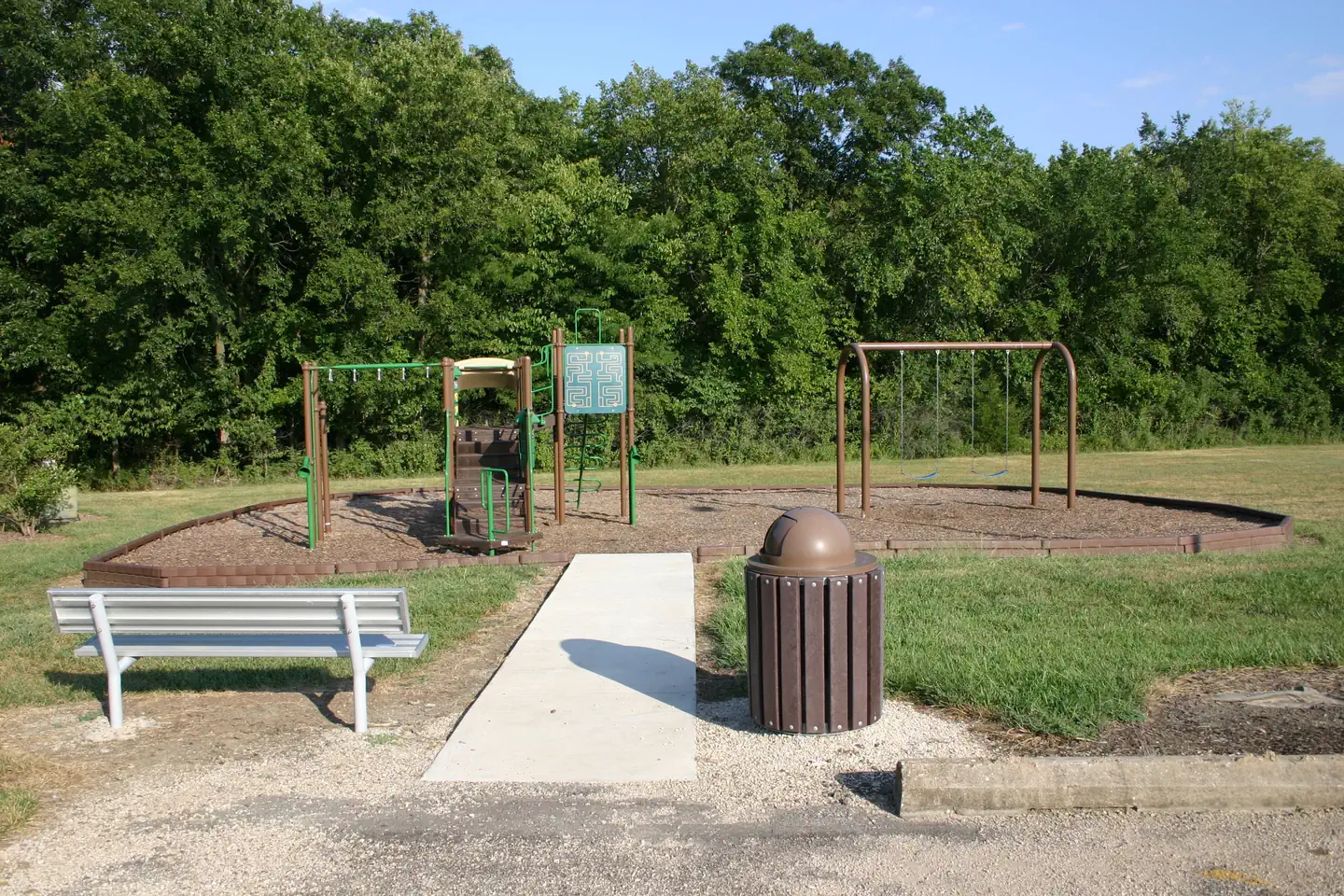 Bloomington West Park Campground playground