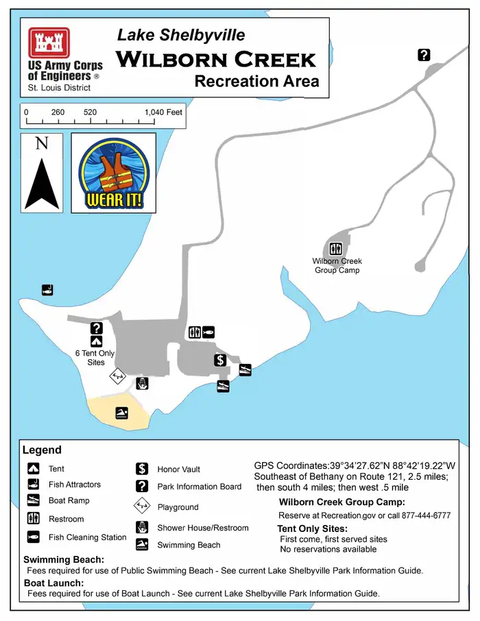 Wilborn Creek Map