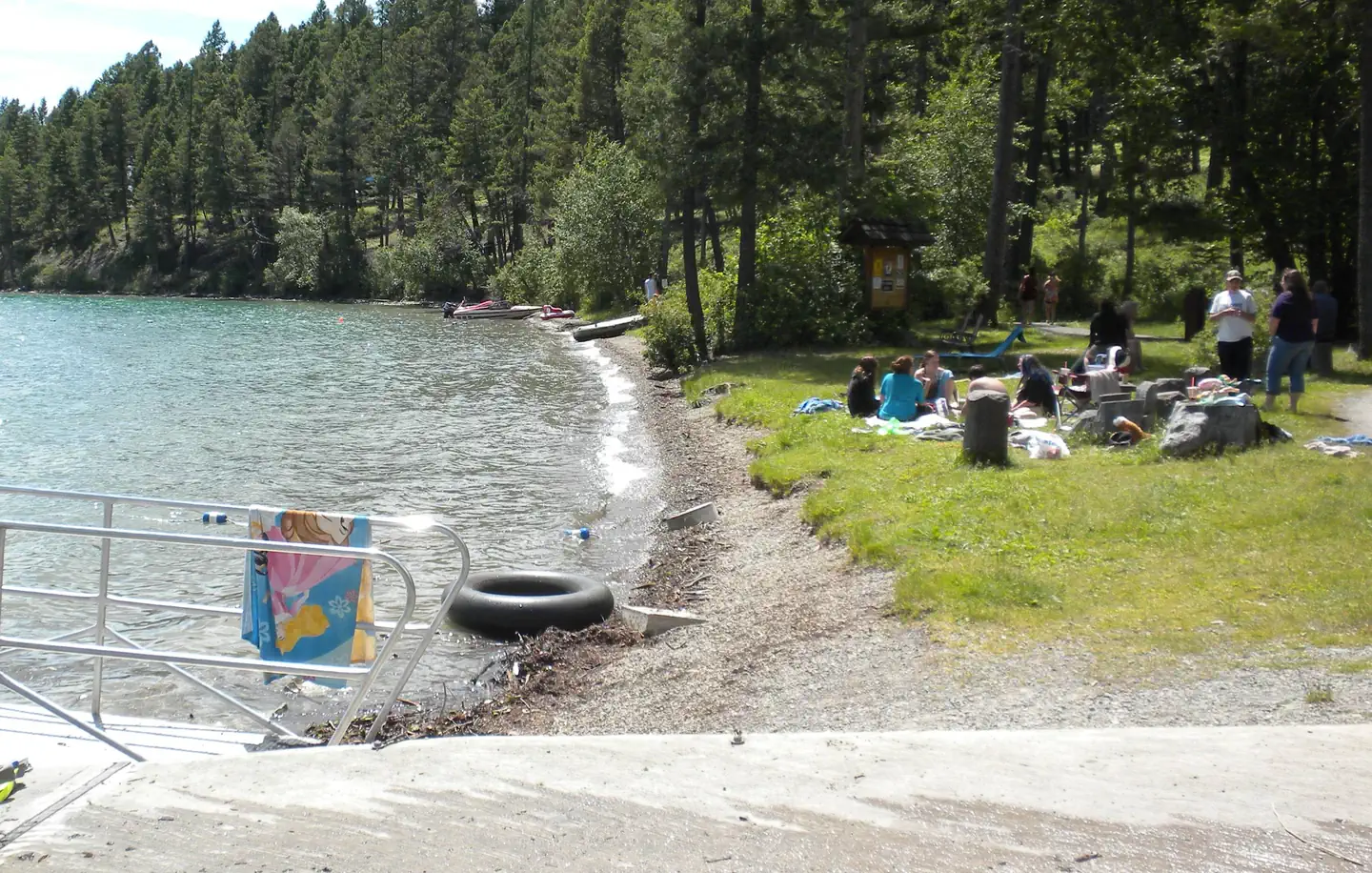 N. Dickey Lake-Beach