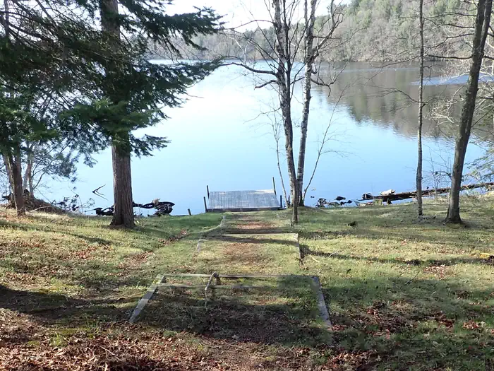 Dock at Spearhead Point Shelter