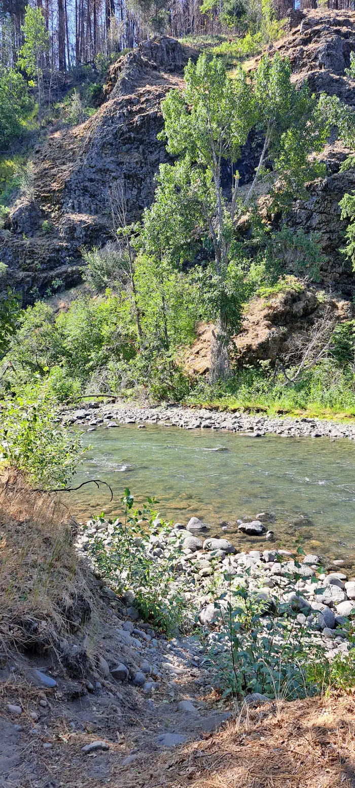 Windy Point Campground view of river
