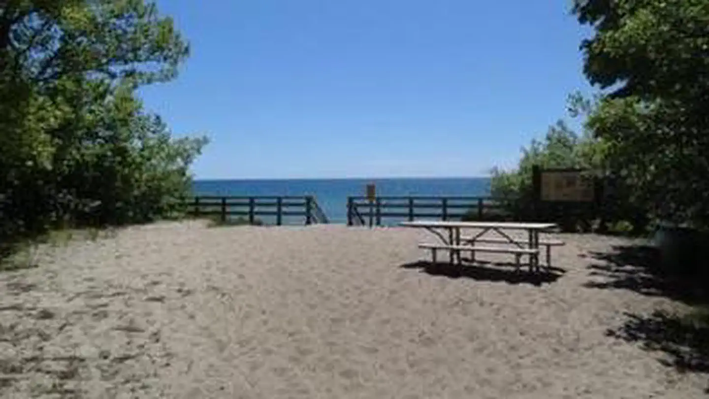 LAKE MICHIGAN AT ST. IGNACE