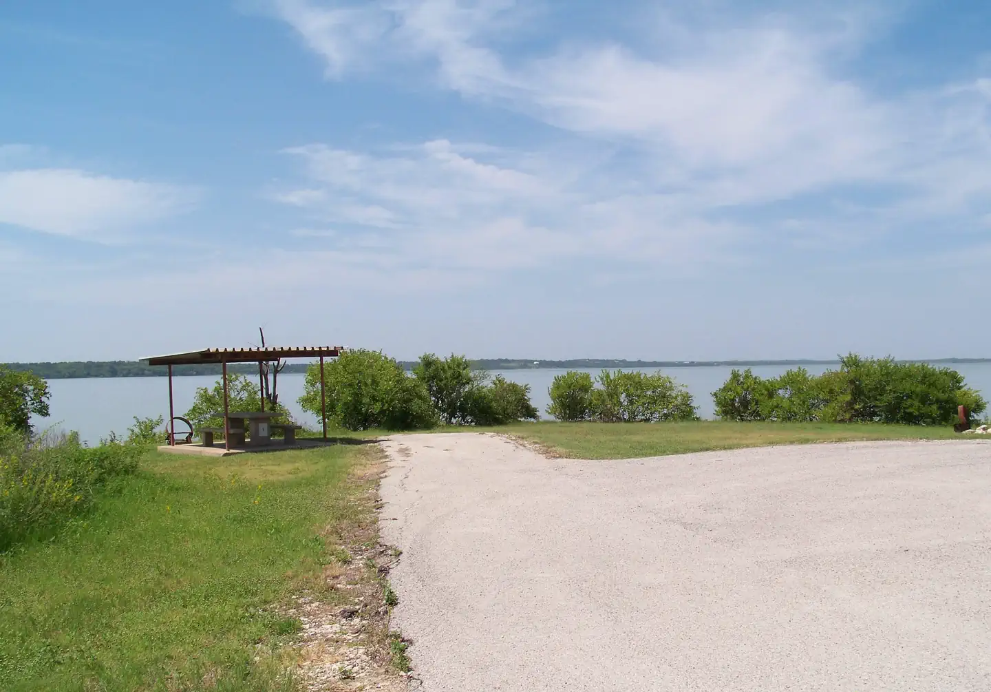 Campsite on Pecan Point