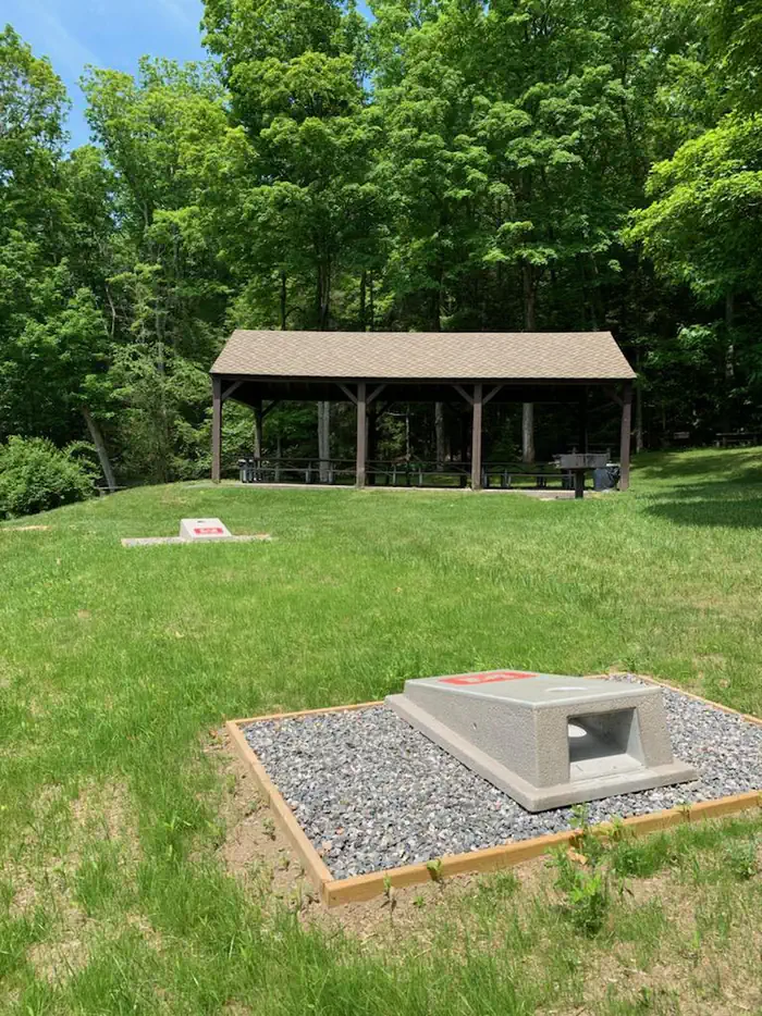 NORTHFIELD BROOK LAKE GROUP SHELTERS, Knife Shop Shelter