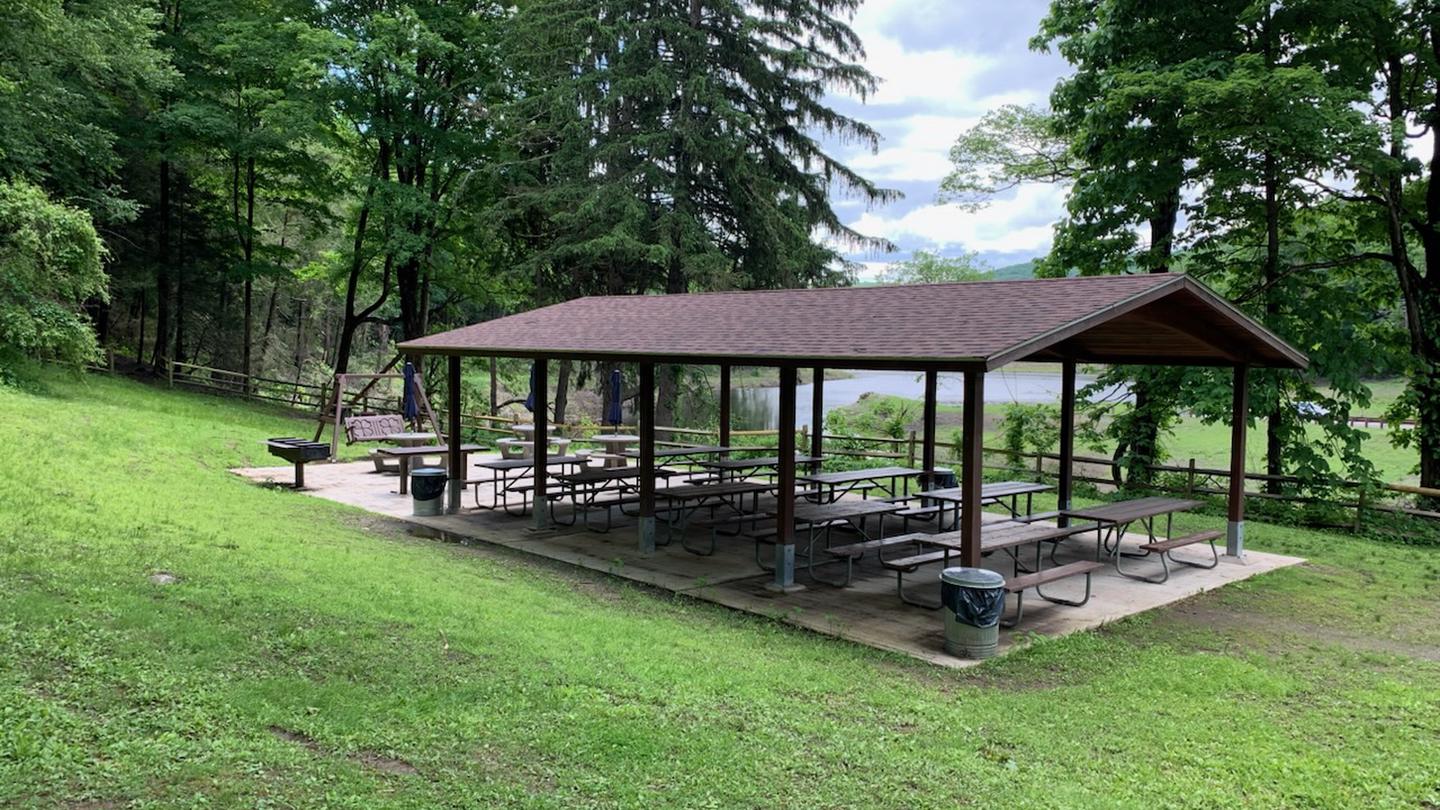 NORTHFIELD BROOK LAKE GROUP SHELTERS