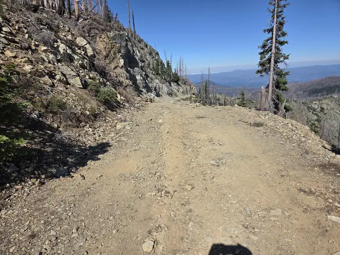Bolan Lookout - road up to the lookout