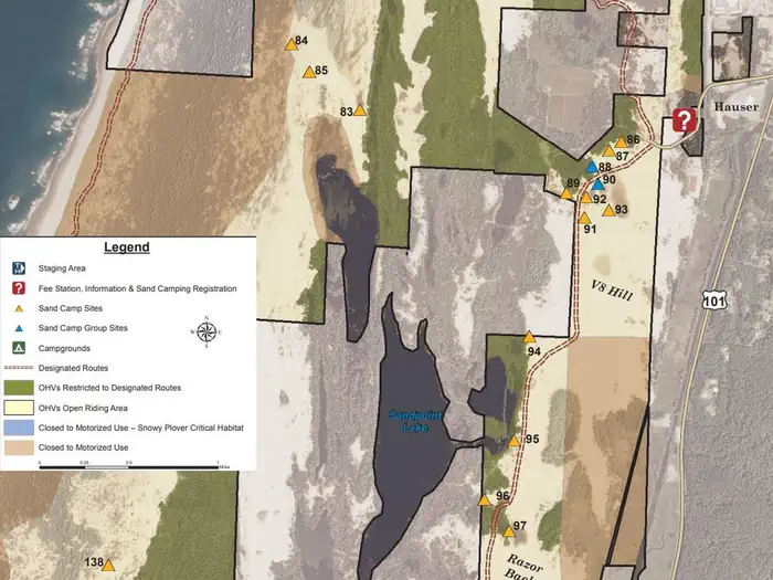 Sand Camp Map