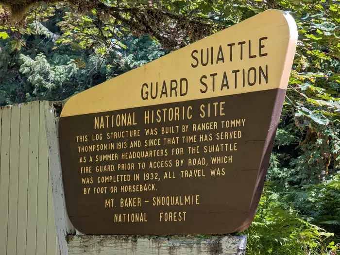 National Historic Site sign