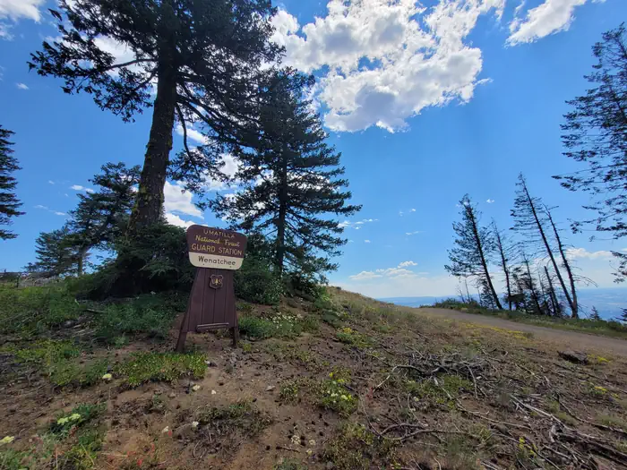 Wenatchee Guard Station Sign