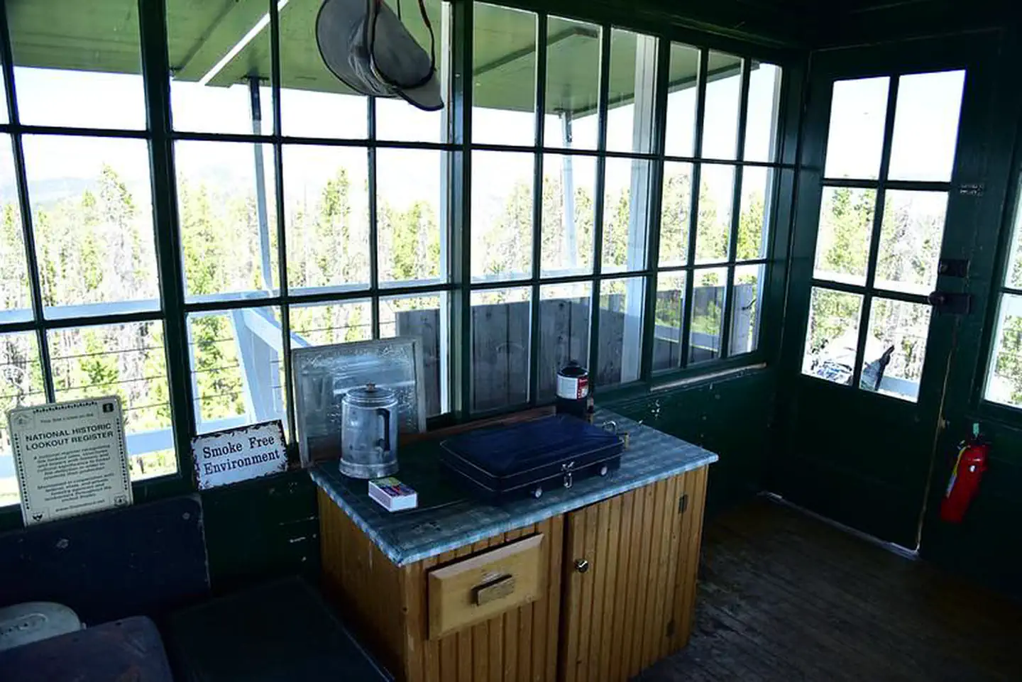 McCart Lookout cook stove