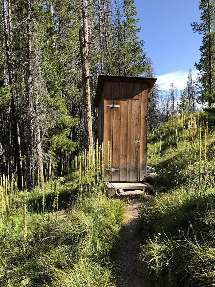 McCart Lookout outhouse
